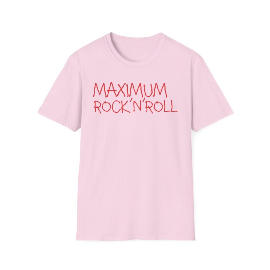 Primal Scream Maximum Rock'n'roll Unisex Softstyle T-Shirt