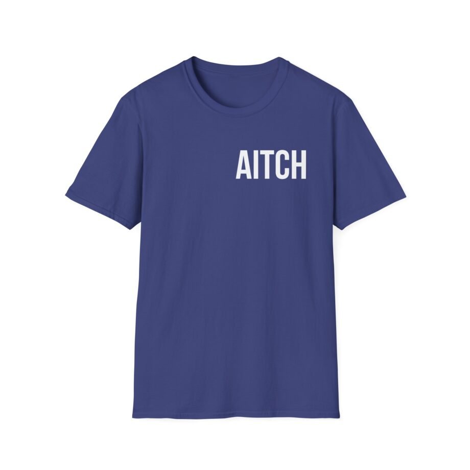 Aitch Pocket Logo Unisex Softstyle T-shirt