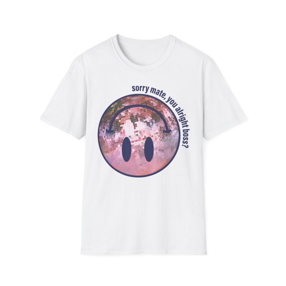 Courteeners Disco Ball Unisex Softstyle T-Shirt