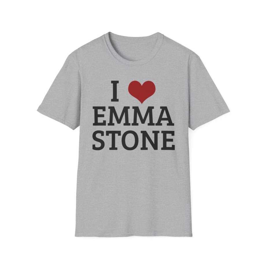 I Heart Emma Stone Unisex Soft-style T-shirt