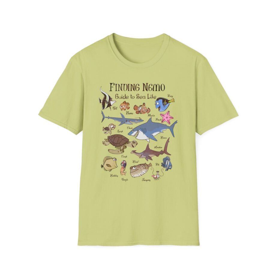 Nemo Boys 8-20 Fish Guide Unisex Softstyle T-Shirt