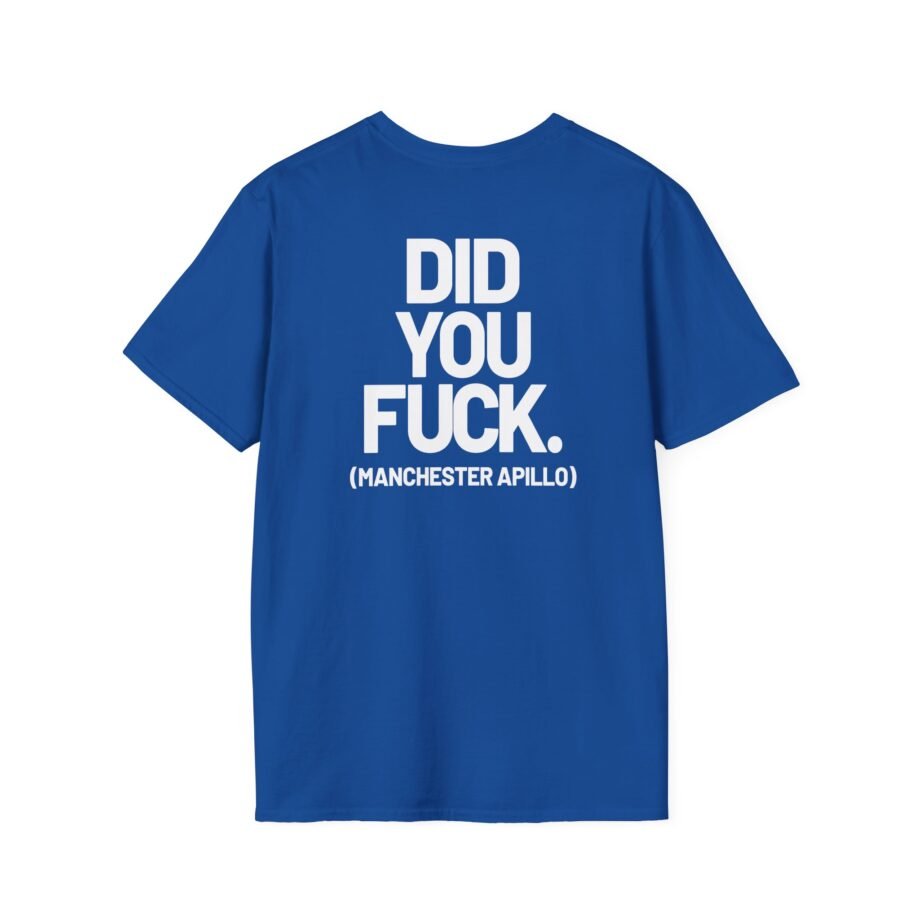 Courteeners Did You Play Seven Nights Unisex Softstyle T-Shirt