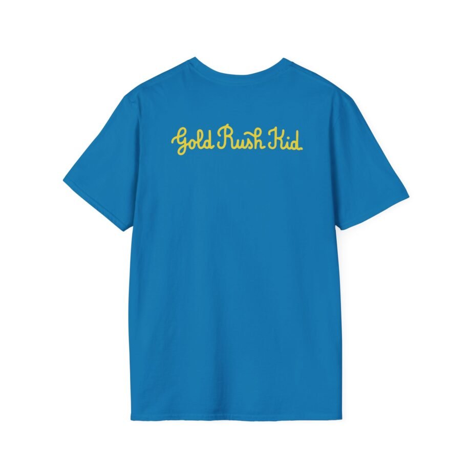 George Ezra Leaning Gold Rush Kid Unisex Softstyle T-Shirt