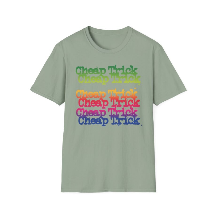 Cheap Trick Rainbow Unisex Softstyle T-Shirt