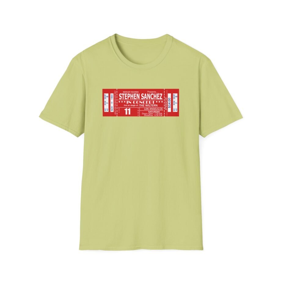 Stephen Sanchez Live in Concert the Wiltern Unisex Softstyle T-Shirt
