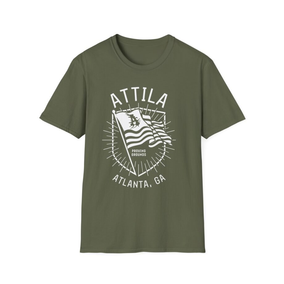 Attila Icon Flag Unisex Softstyle T-Shirt