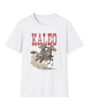 Kaleo Horse Racing Skeleton Unisex Softstyle T-Shirt