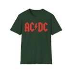 Acdc Highway to Hell Track List Unisex Softstyle T-Shirt