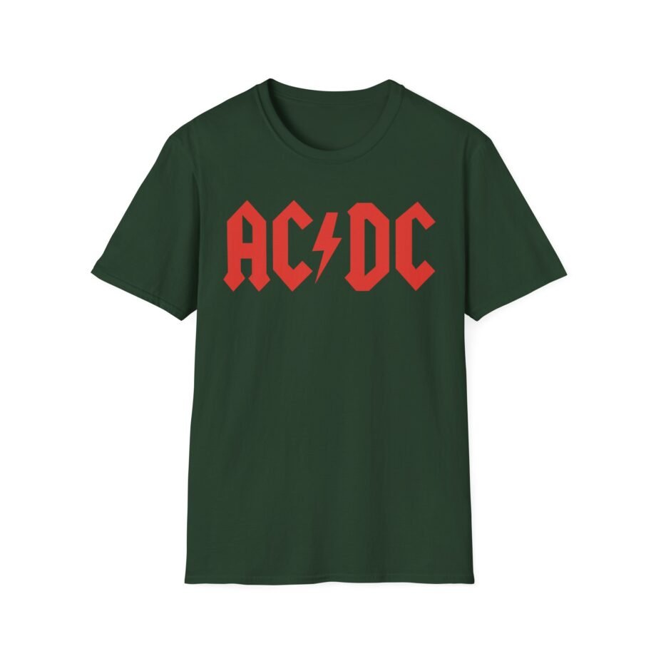 Acdc Highway to Hell Track List Unisex Softstyle T-Shirt