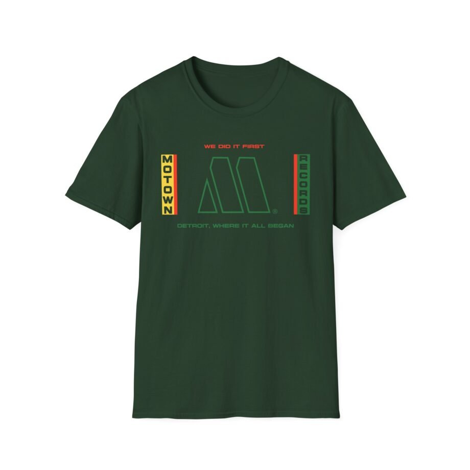Motown Records We Did It First Unisex Soft-style T-shirt
