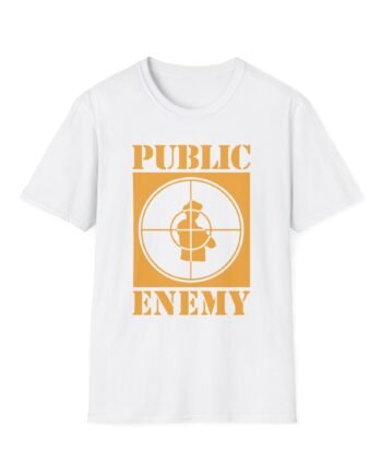 Public Enemy Sniper Logo Unisex Softstyle T-Shirt