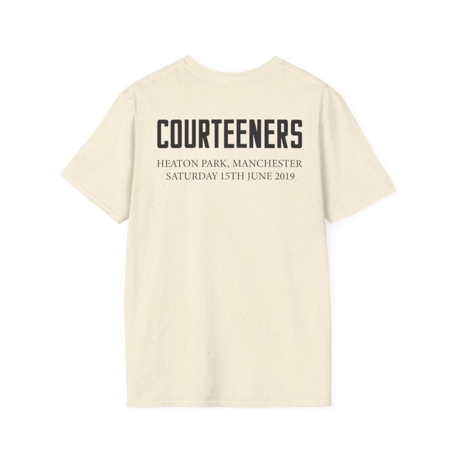Courteeners Hand Illustrated Heaton Park Event Unisex Softstyle T-Shirt