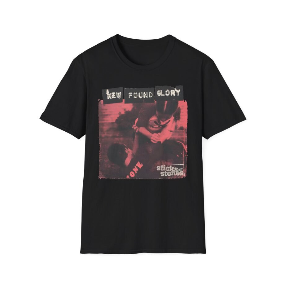 New Found Glory Sticks and Stones Xerox Unisex Softstyle T-Shirt