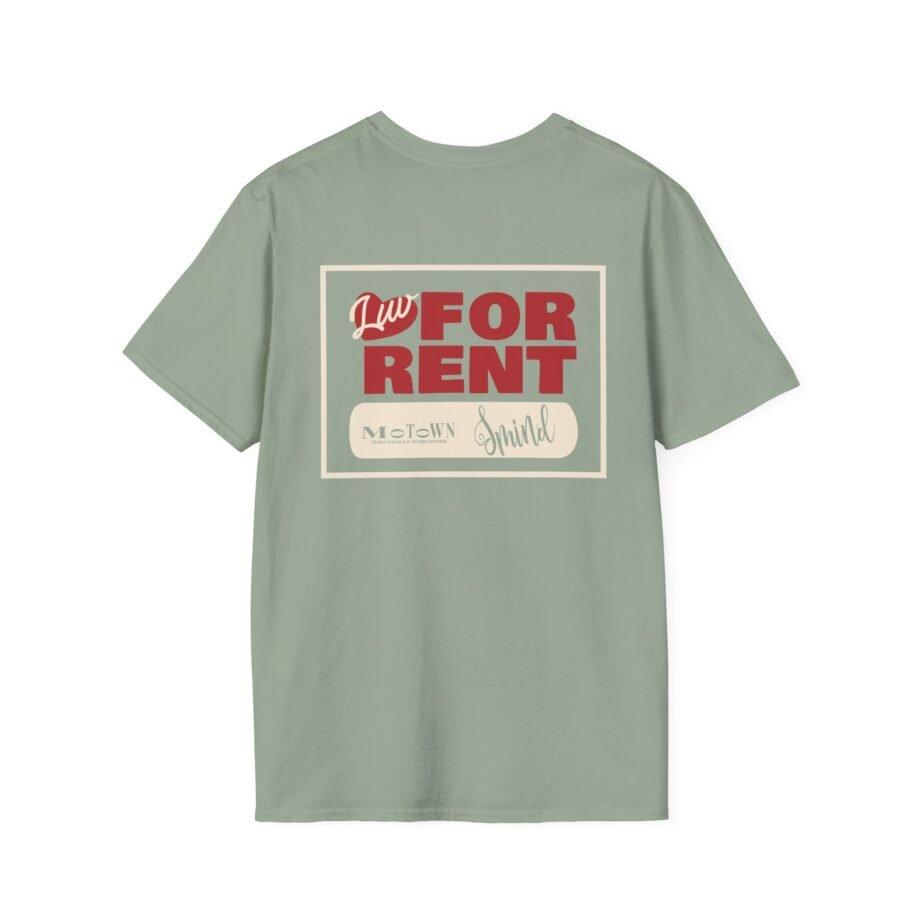 Motown Records Luv 4 Rent Unisex Soft-style T-shirt