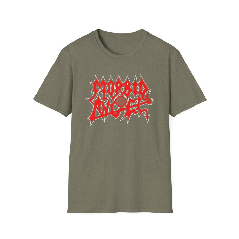 Morbid Angel Red Logo Unisex Softstyle T-Shirt