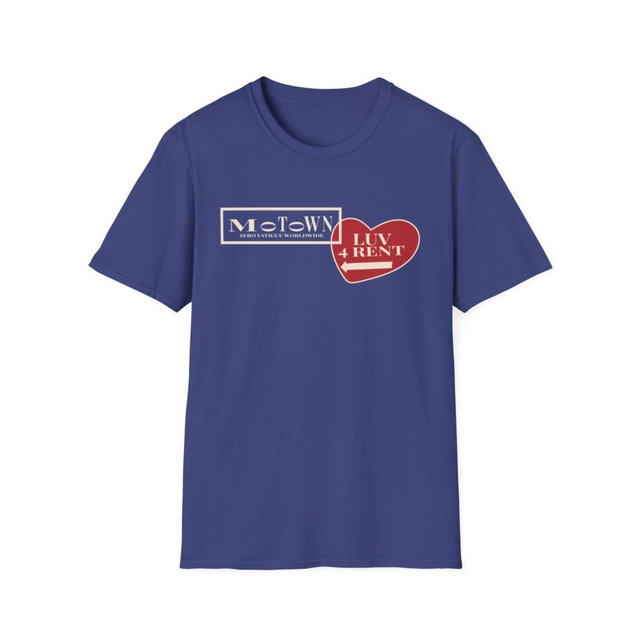 Motown Records Luv 4 Rent Unisex Soft-style T-shirt