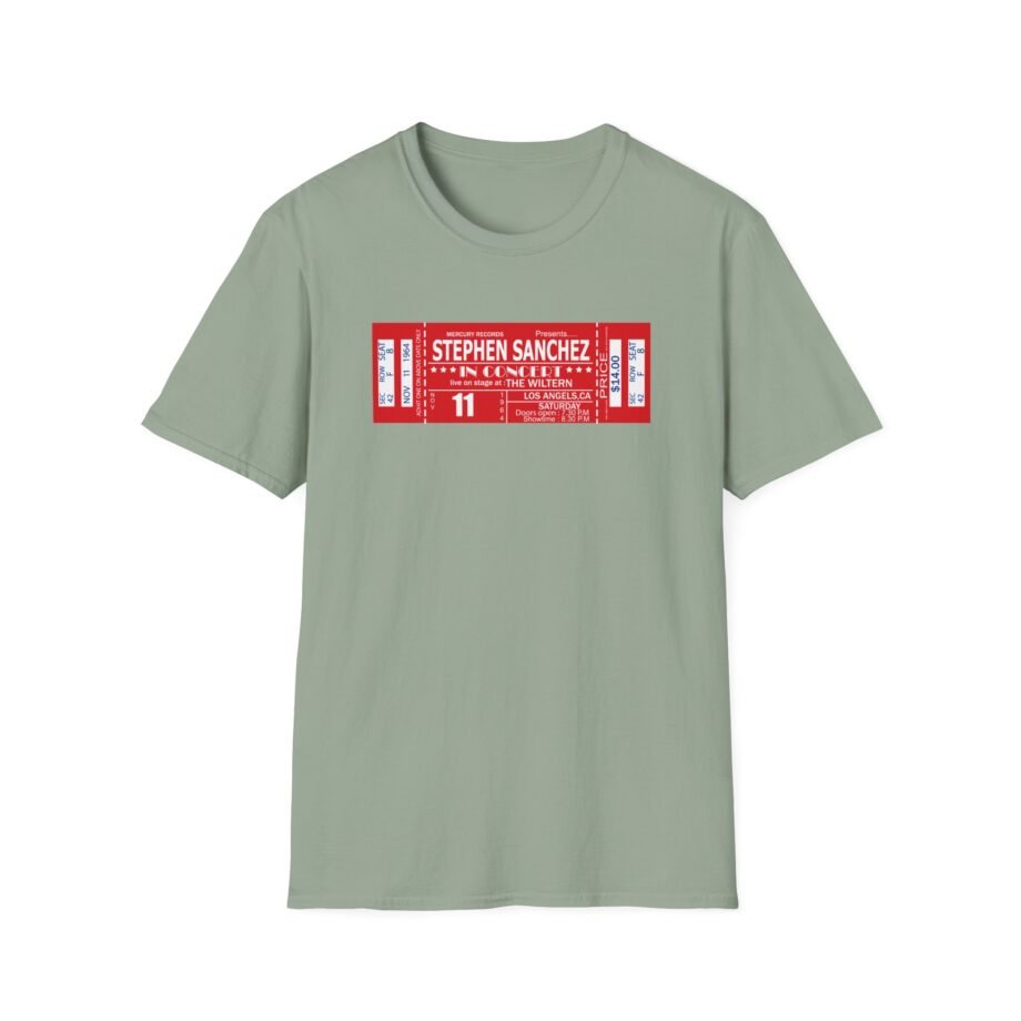 Stephen Sanchez Live in Concert the Wiltern Unisex Softstyle T-Shirt