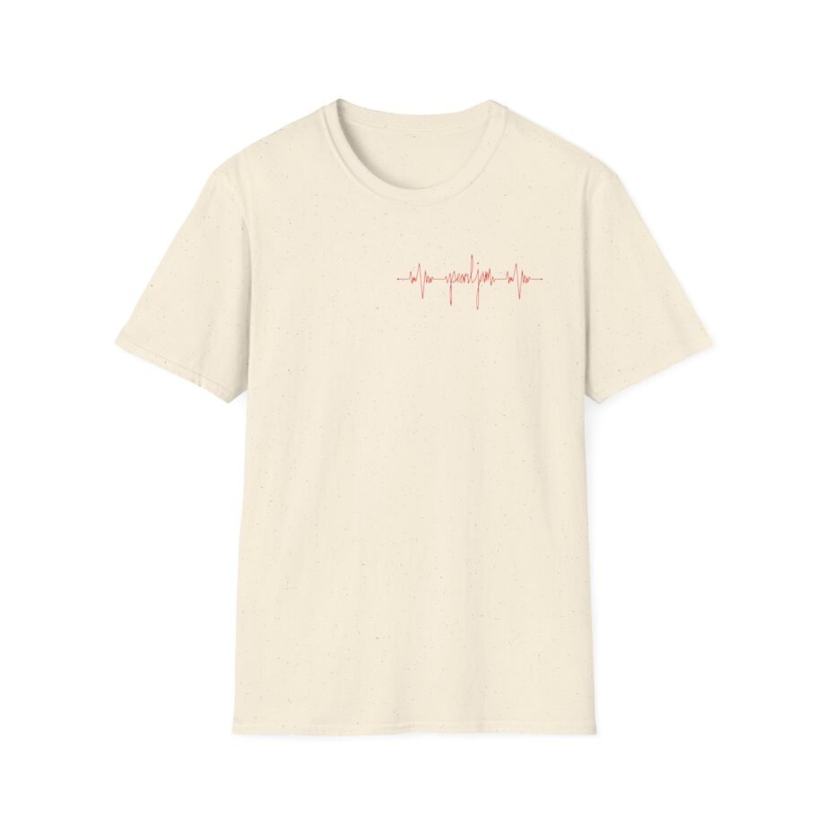 Pearl Jam Ekg Flame Unisex Softstyle T-Shirt