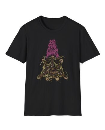 200 Stab Wounds Wing Skulls Unisex Softstyle T-Shirt