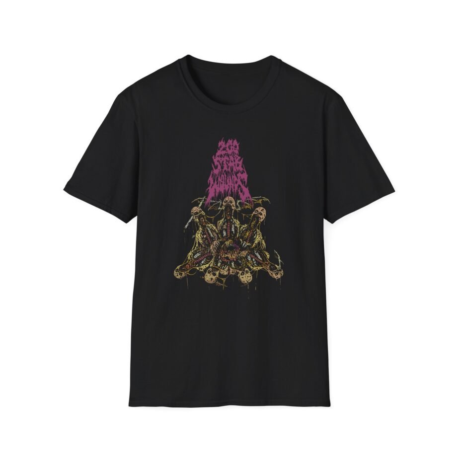 200 Stab Wounds Wing Skulls Unisex Softstyle T-Shirt