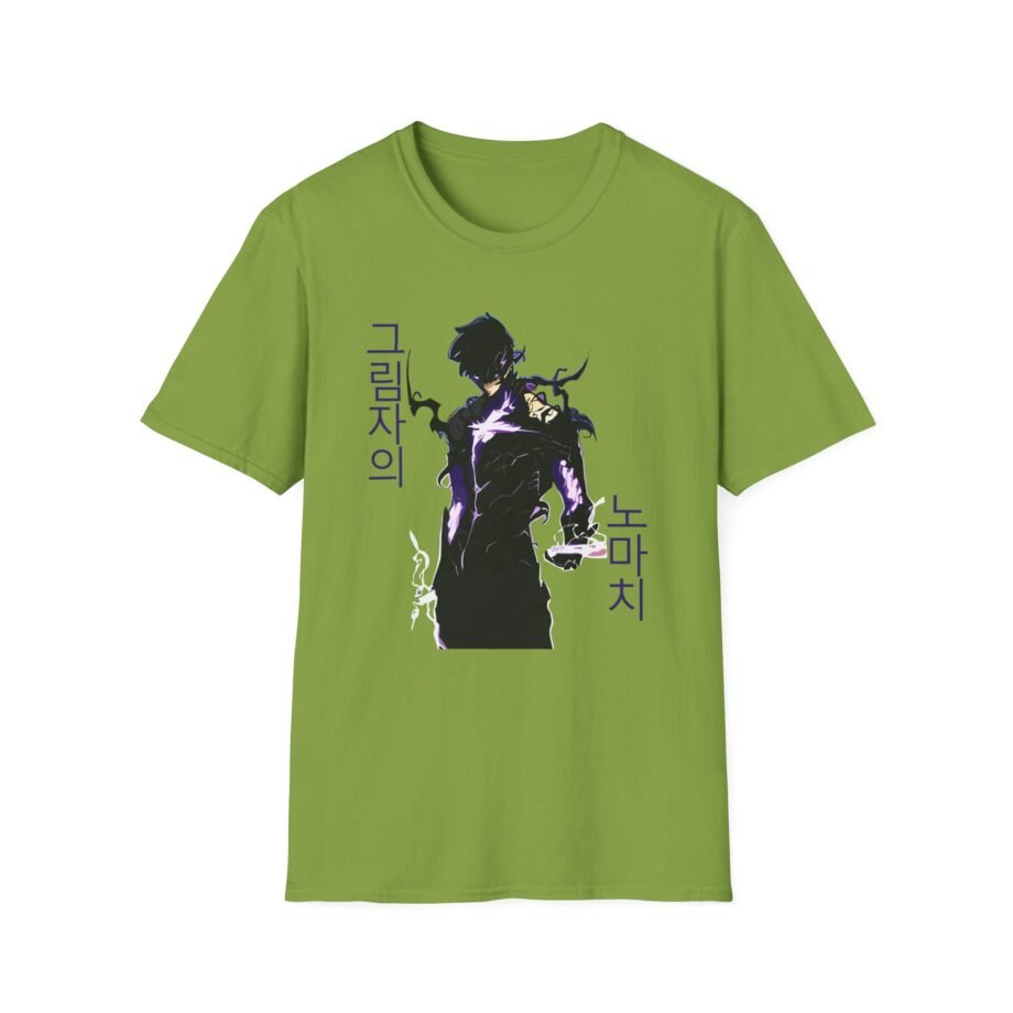 Solo Leveling Hunter Sung Jin Woo Unisex Softstyle T-Shirt
