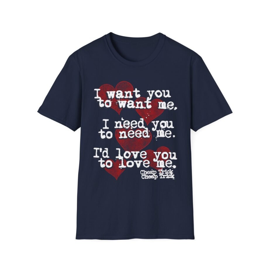 Cheap Trick I Want You to Want Me Unisex Softstyle T-Shirt