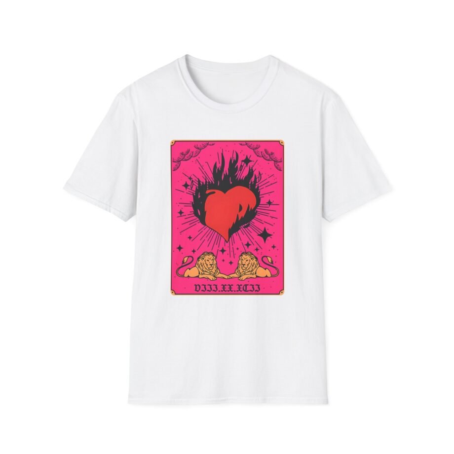 Demi Lovato Burning Heart Unisex Softstyle T-Shirt