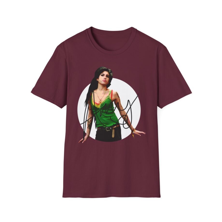 Amy Winehouse Live at Glastonbury Unisex Softstyle T-Shirt