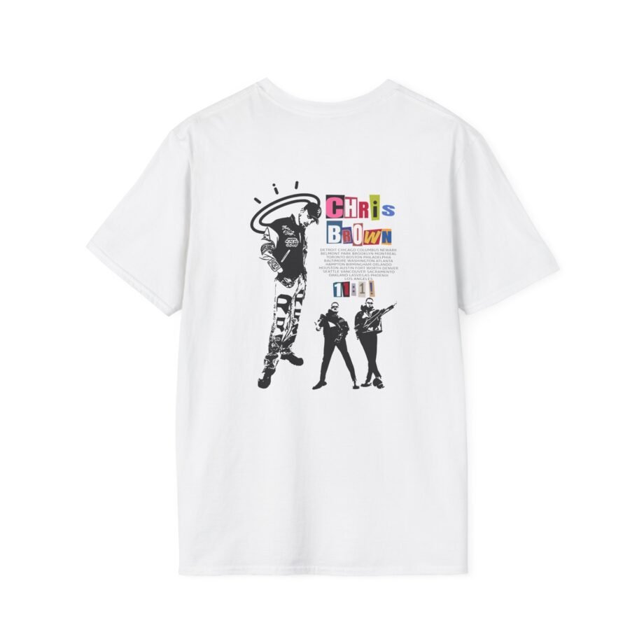 Chris Brown 11:11 USA Tour Unisex Softstyle T-Shirt