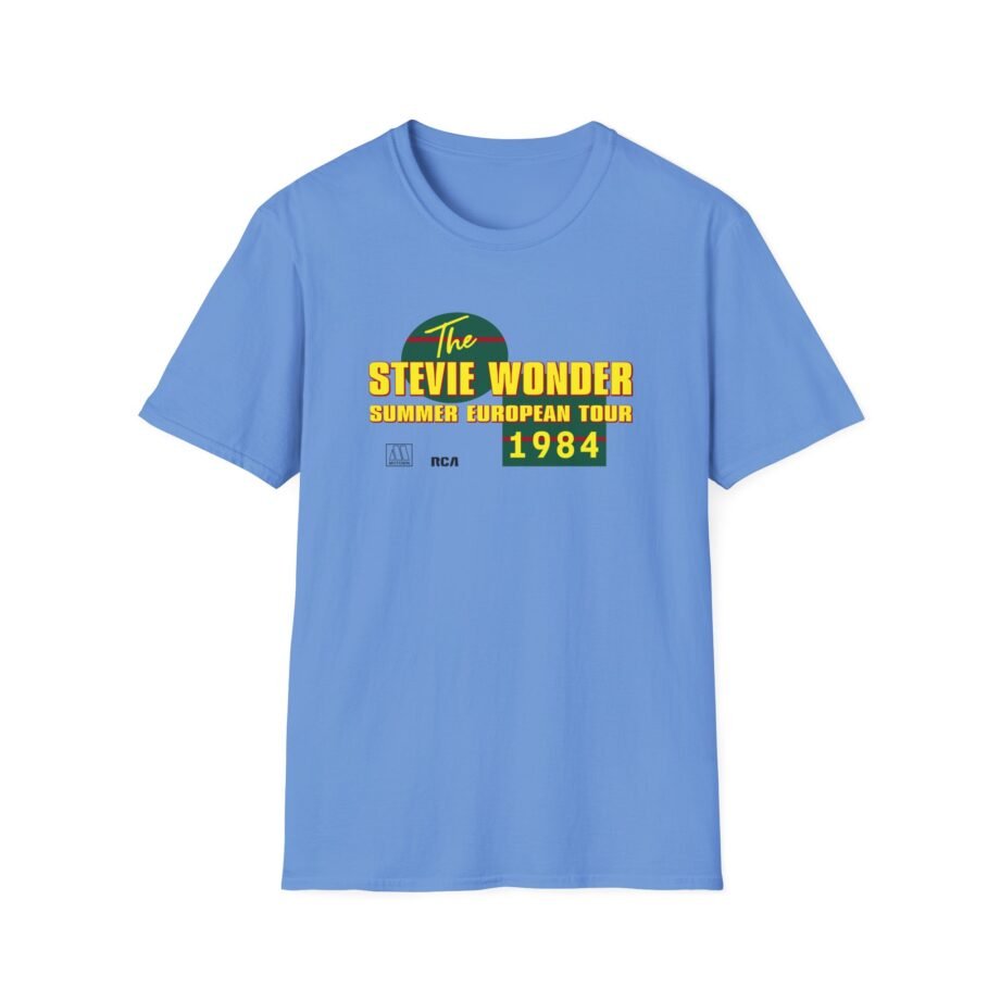 Stevie Wonder 84 Unisex Softstyle T-Shirt
