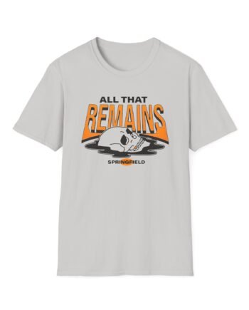 All That Remains Springfield Skull Unisex Softstyle T-Shirt