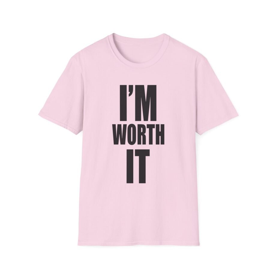 Elle Fanning I'm Worth It Unisex Softstyle T-Shirt