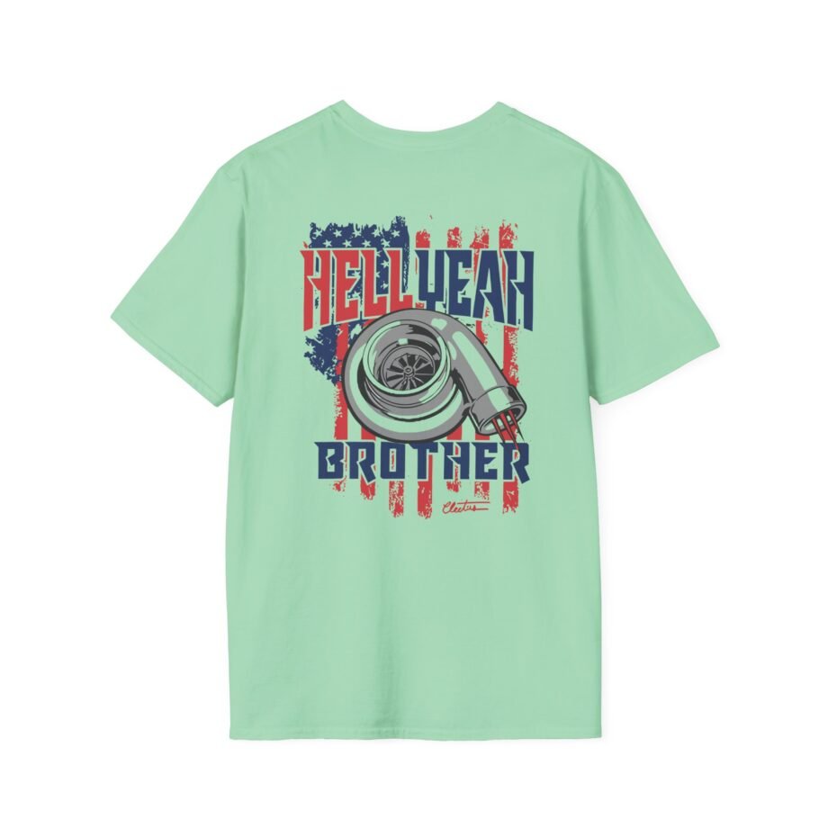 Cleetus Mcfarland Hell Yeah Brother Unisex Softstyle T-Shirt