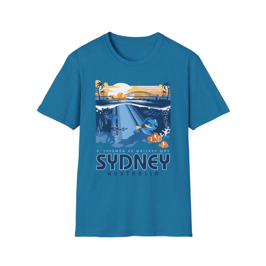 Nemo P.sherman Wallaby 42 Sydney Australia Unisex Softstyle T-Shirt