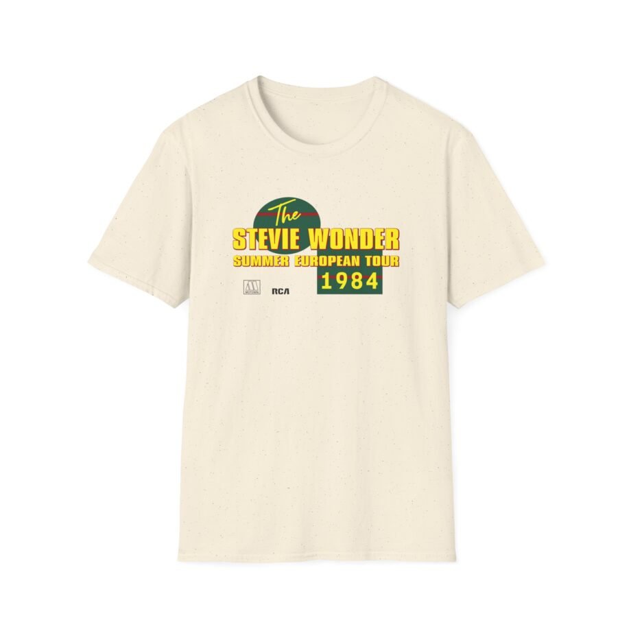 Stevie Wonder 84 Unisex Softstyle T-Shirt