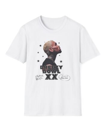 Chris Brown Breezy Bowl Xx Tour Unisex Softstyle T-Shirt