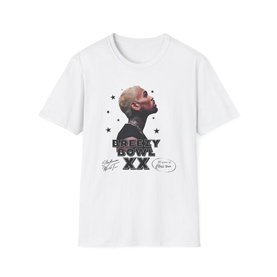 Chris Brown Breezy Bowl Xx Tour Unisex Softstyle T-Shirt