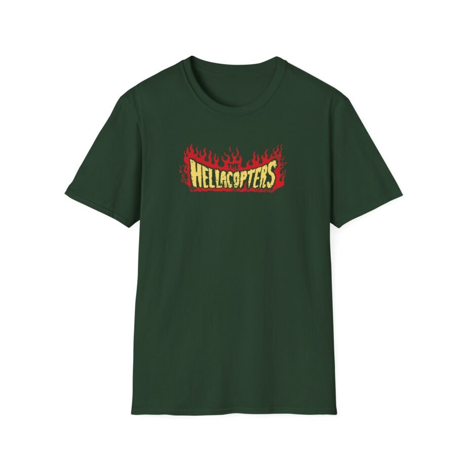 Hellacopters Flame Unisex Softstyle T-shirt