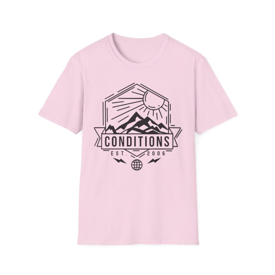 Conditions Mountain Gold Unisex Softstyle T-Shirt