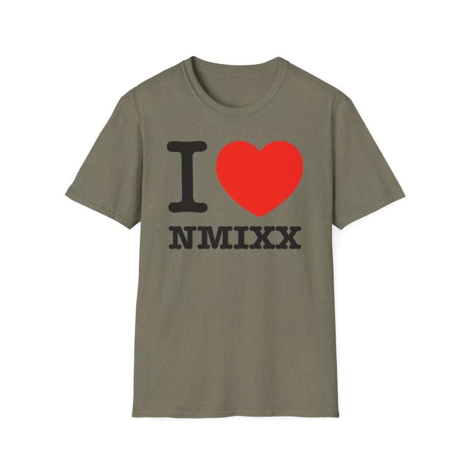 I Love NMIXX Unisex Softstyle T-Shirt