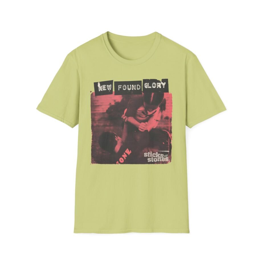 New Found Glory Sticks and Stones Xerox Unisex Softstyle T-Shirt