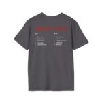 Acdc Highway to Hell Track List Unisex Softstyle T-Shirt