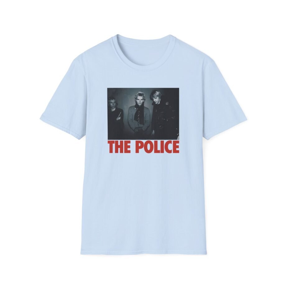 The Police Against the Wall Unisex Softstyle T-Shirt