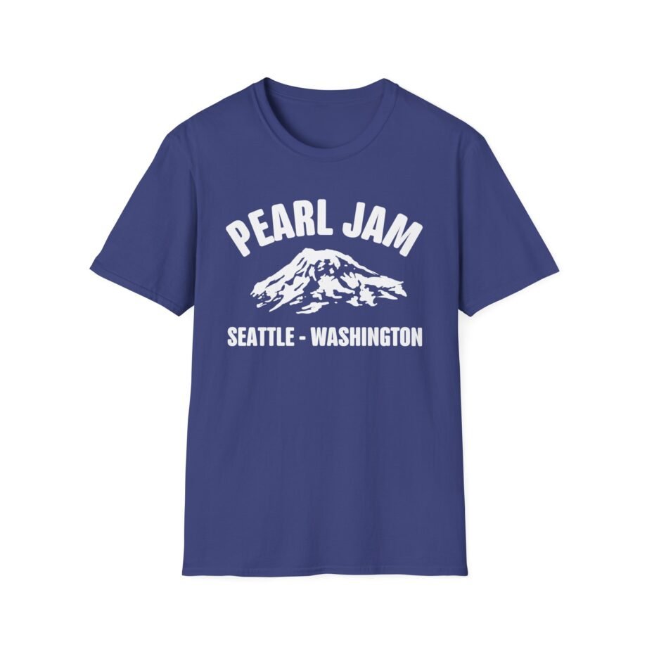 Pearl Jam Snowcap Unisex Softstyle T-Shirt