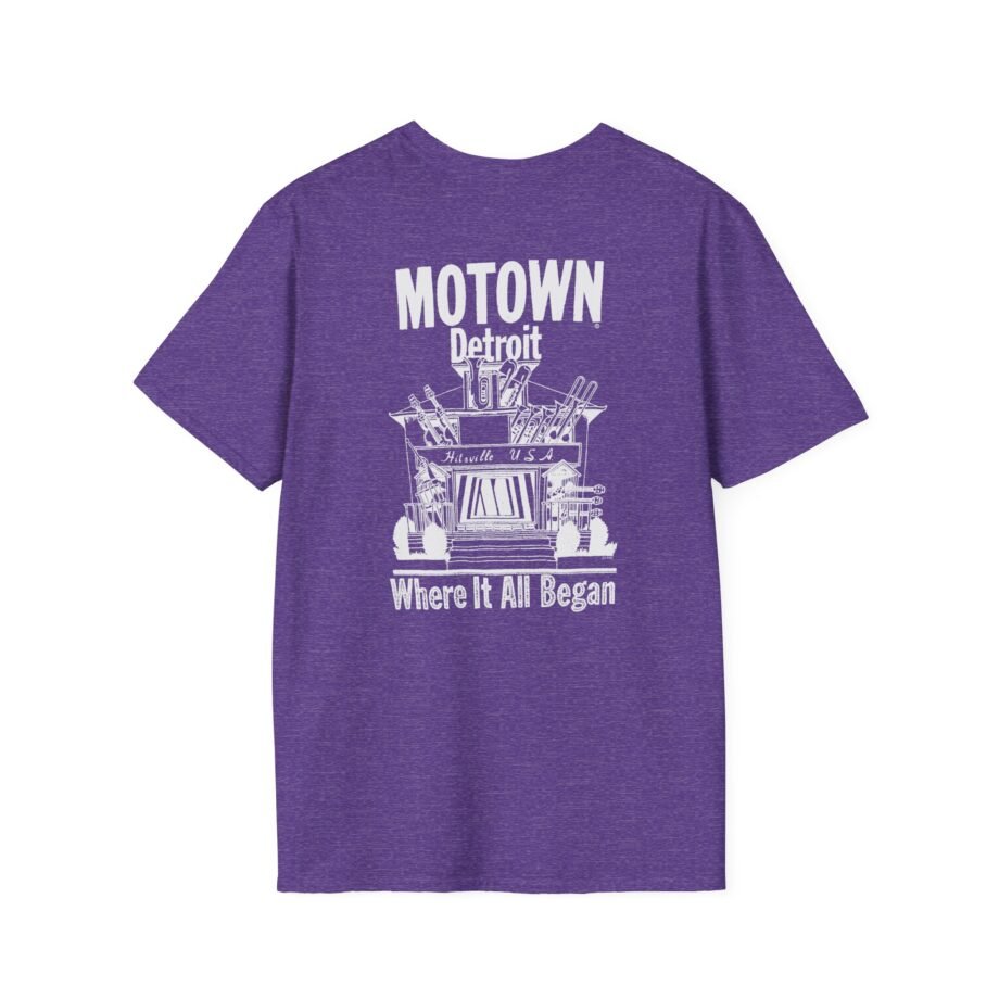 Motown Records Where It All Began Unisex Soft-style T-shirt