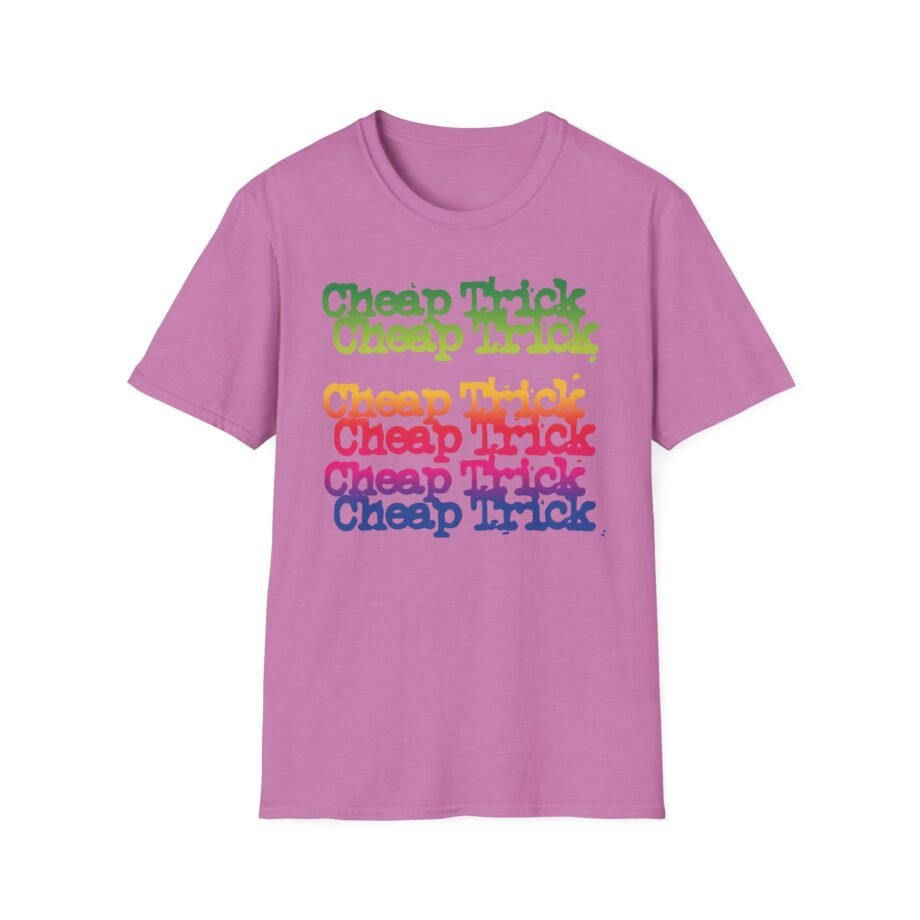 Cheap Trick Rainbow Unisex Softstyle T-Shirt