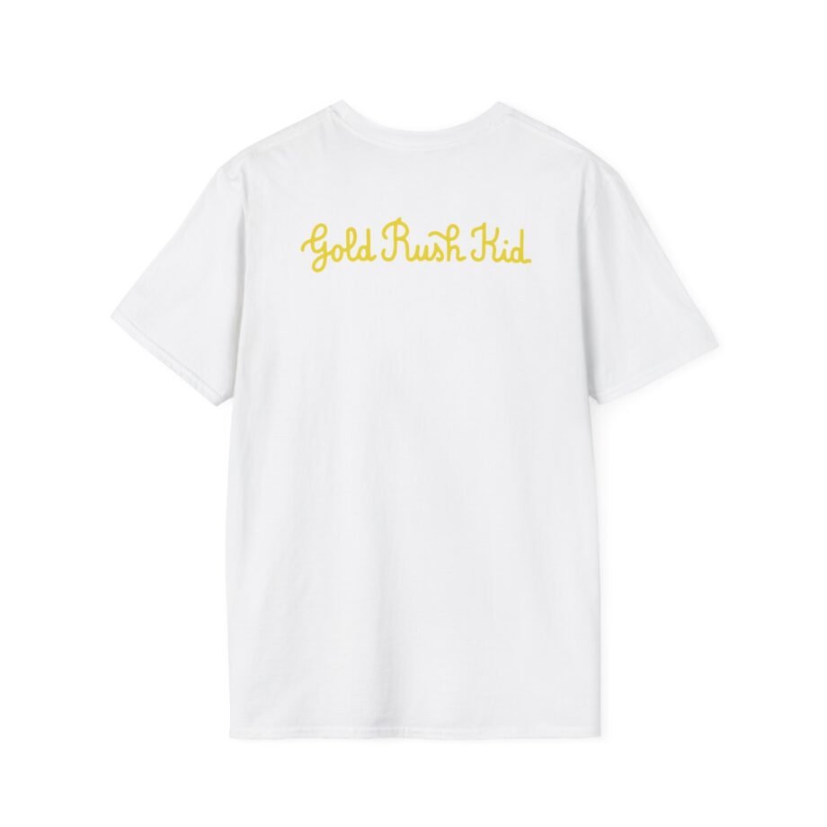 George Ezra Leaning Gold Rush Kid Unisex Softstyle T-Shirt