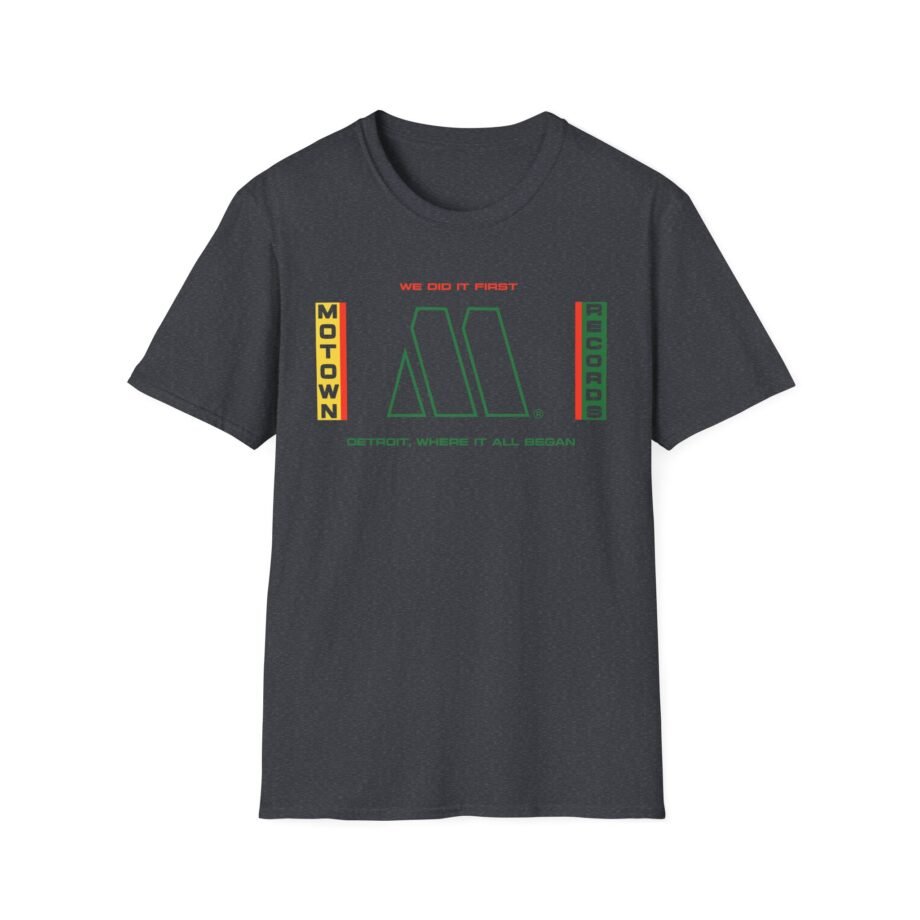 Motown Records We Did It First Unisex Soft-style T-shirt