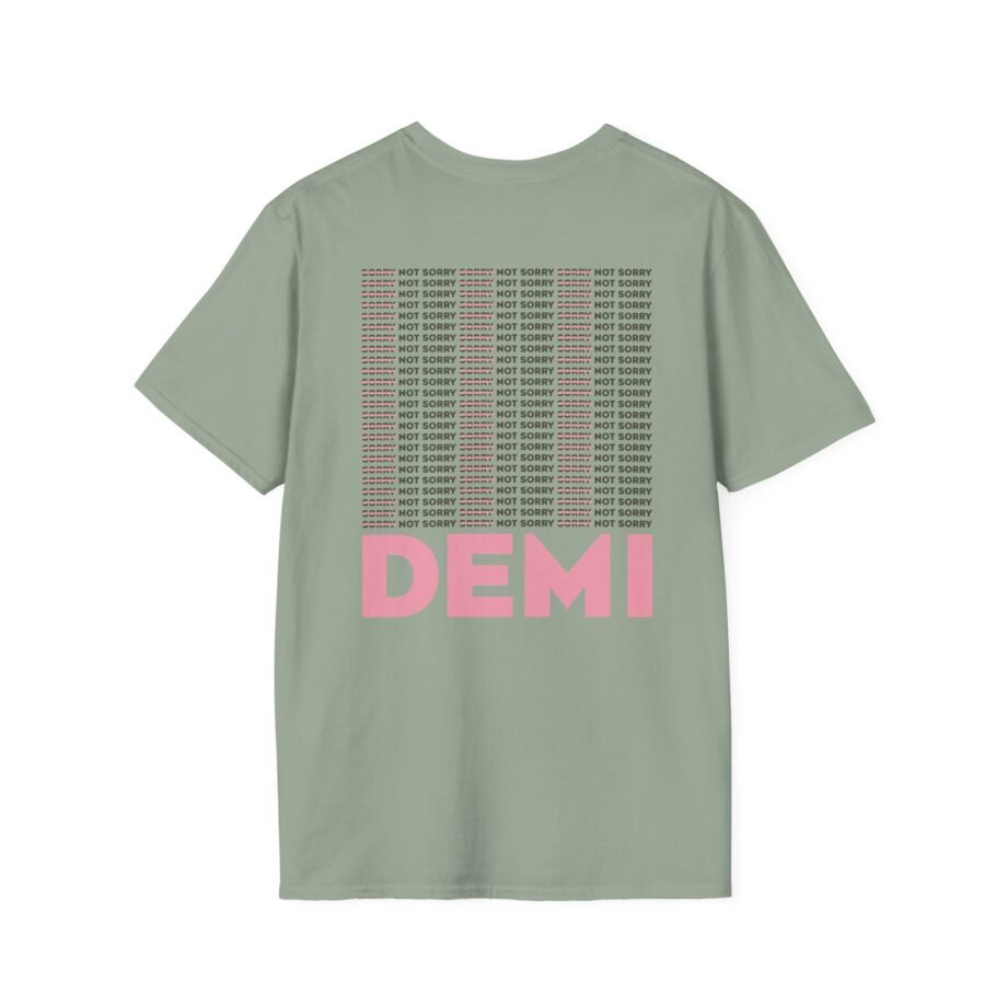 Demi Lovato Not Sorry Unisex Softstyle T-Shirt