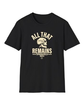 All That Remains Springfield Skull Unisex Softstyle T-Shirt